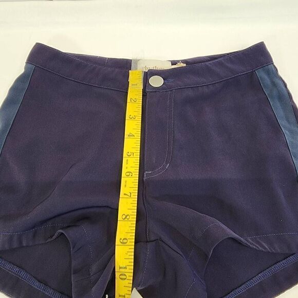 Rhythm Navy Chino Shorts Size 2 i10 - Picture 3 of 7